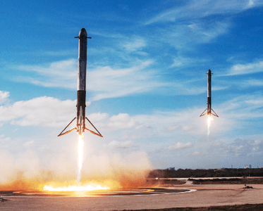 SpaceX Falcon Boosters landing